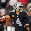 Derek Carr Football Quarterback paint by number