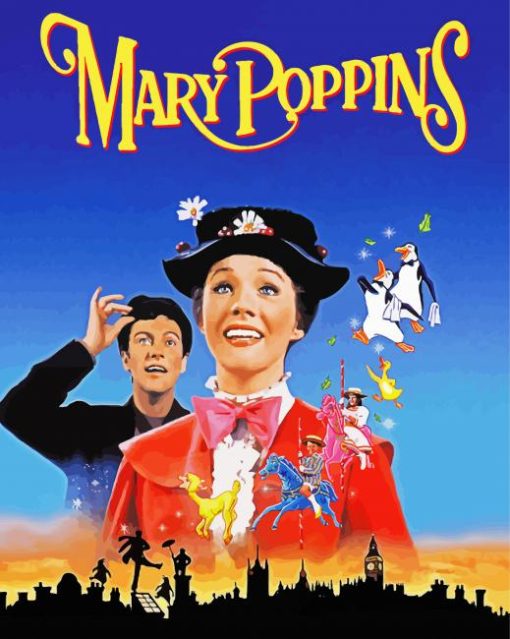 Disney Mary Poppins paint by number