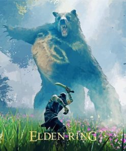 Elden Ring Game Poster paint by number