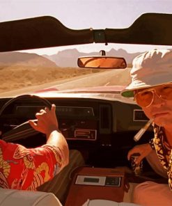 Fear And Loathing In Las Vegas Movie Characters paint by number