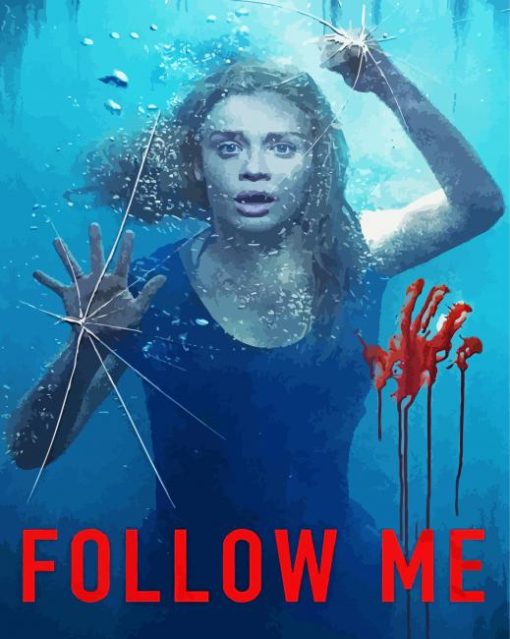 Follow Me Movie Poster paint by number