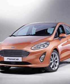 Ford Fiesta Car paint by number