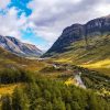 Glencoe Scotland Mountains paint by number