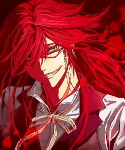 Grell Sutcliff Kuroshitsuji Anime paint by number