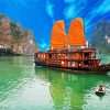 Ha Long Bay Landscape paint by number