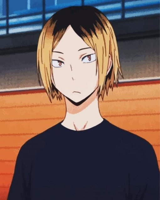 Haikyuu Kenma paint by number