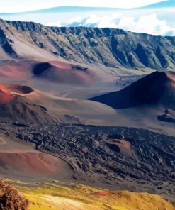 Haleakala National Park Hawaii paint by number