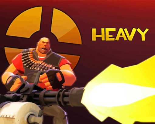 Heavy Fortress Game paint by number