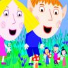 Holly And Ben Little Kingdom Cartoon paint by number