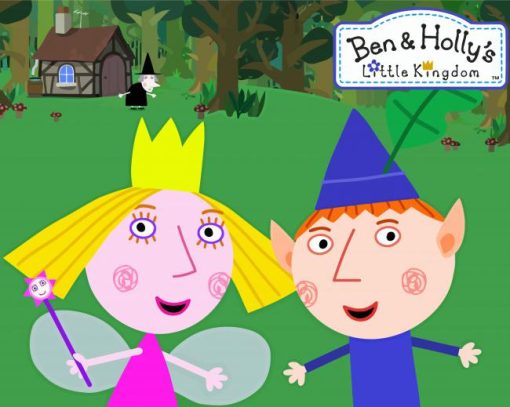 Holly And Ben Little Kingdom paint by number