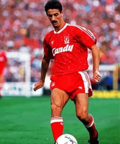 Ian Rush Footballer paint by number