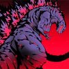 Illustration Shin Godzilla paint by number