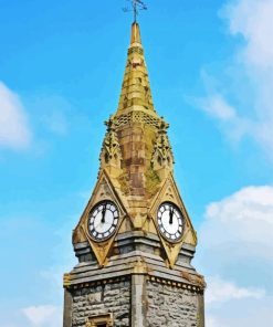 Ireland Waterford Clock Tower paint by number