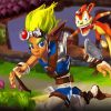 Jak And Daxter Video Game paint by number