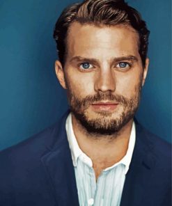 Jamie Dornan paint by number