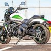 Kawasaki Vulcan Motorbike paint by number