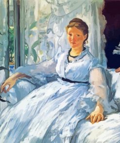 La Lecture By Edouard Manet paint by numbers