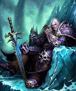 Lord Lich king paint by number