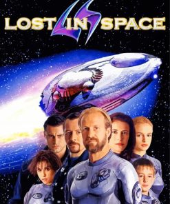 Lost In Space Movie Poster paint by number