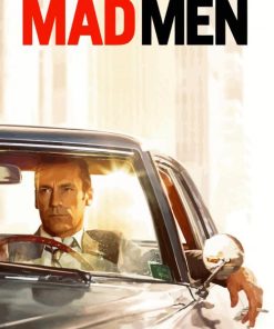 Mad Men Poster paint by number