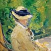 Madame Manet By Edouard Manet paint by numbers