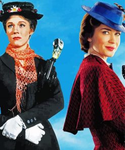 Mary Poppins Movie paint by number