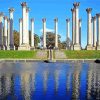 National Capitol Columns paint by number