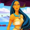 Pocahontas Disney paint by number