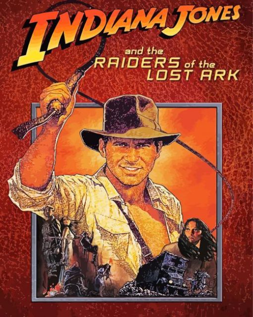 Raiders Of The Lost Ark Poster paint by number