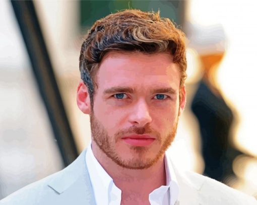 Richard Madden Actor paint by number