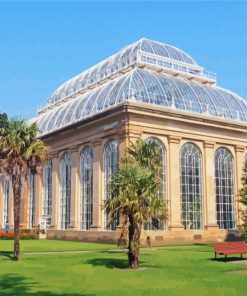 Royal Botanic Garden Edinburgh paint by number