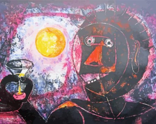 Rufino Tamayo El Brindis Art Paint by number