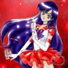 Sailor Mars Character paint by number