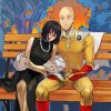 Saitama And Fubuki paint by number