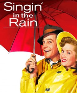 Singing In The Rain Poster paint by number