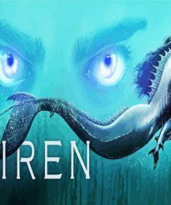 Siren Poster paint by number