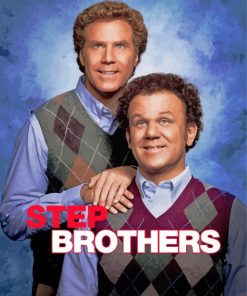 Step Brothers Movie Poster paint by number