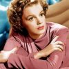 The Actress Judy Garland paint by number