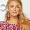 The American Actress Blake Lively paint by number