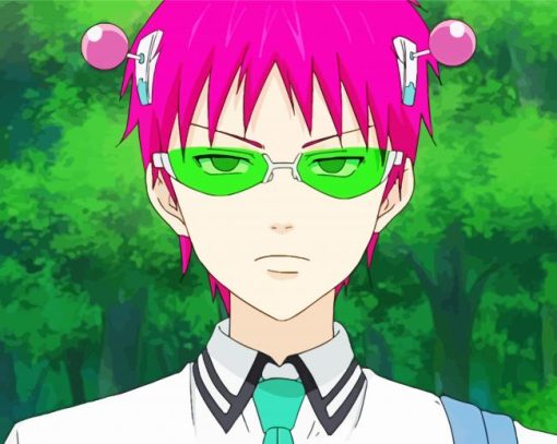 The Disastrous Life Of Saiki K Anime paint by number