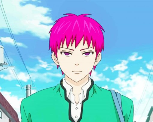 The Disastrous Life Of Saiki K Manga Series paint by number