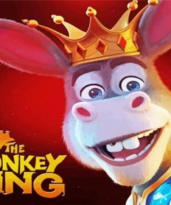 The Donkey King Poster paint by number