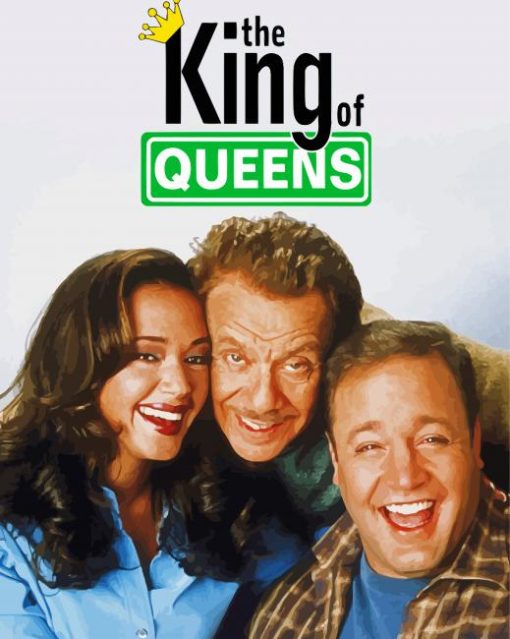 The King Of Queens Movie Poster paint by number