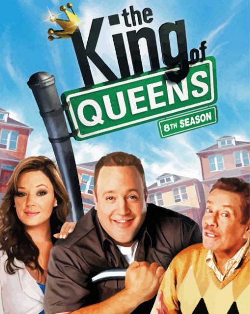 The King Of Queens Poster paint by number