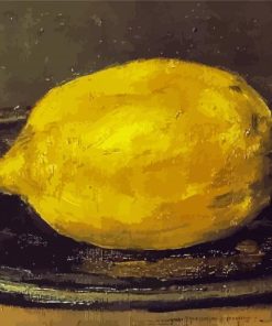 The Lemon By Edouard Manet paint by numbers