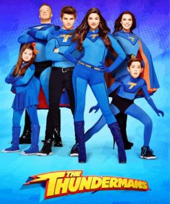 The Thundermans Poster paint by number