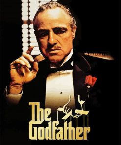 The Godfather Poster paint by number