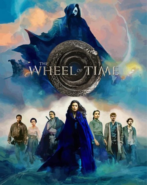 The Wheel Of Time Poster paint by number