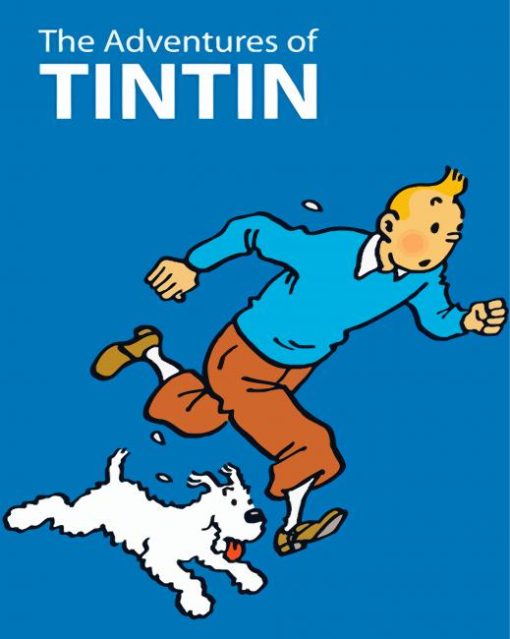 Tin Tin Poster paint by number