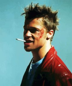 Tyler Durden Brad Pitt paint by number